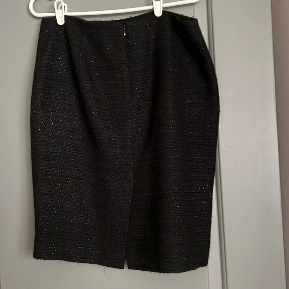 Theory Shimmer Pencil Skirt - Picture 4 of 5